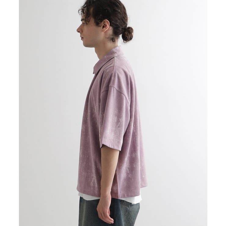 ヴィンテージライクハーフジップポロシャツ | tk.TAKEO KIKUCHI | 詳細画像30 