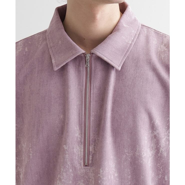 ヴィンテージライクハーフジップポロシャツ | tk.TAKEO KIKUCHI | 詳細画像32 