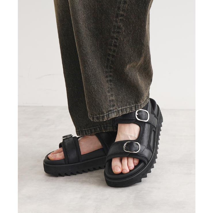 身長＋4.2cmアソートシャークソールボリュームサンダル | tk.TAKEO KIKUCHI | 詳細画像10 