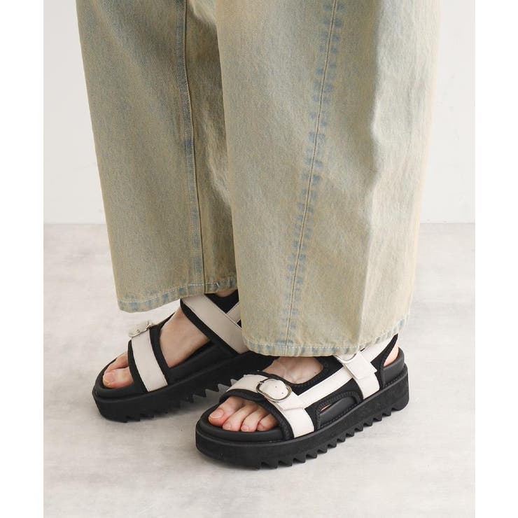 身長＋4.2cmアソートシャークソールボリュームサンダル | tk.TAKEO KIKUCHI | 詳細画像15 