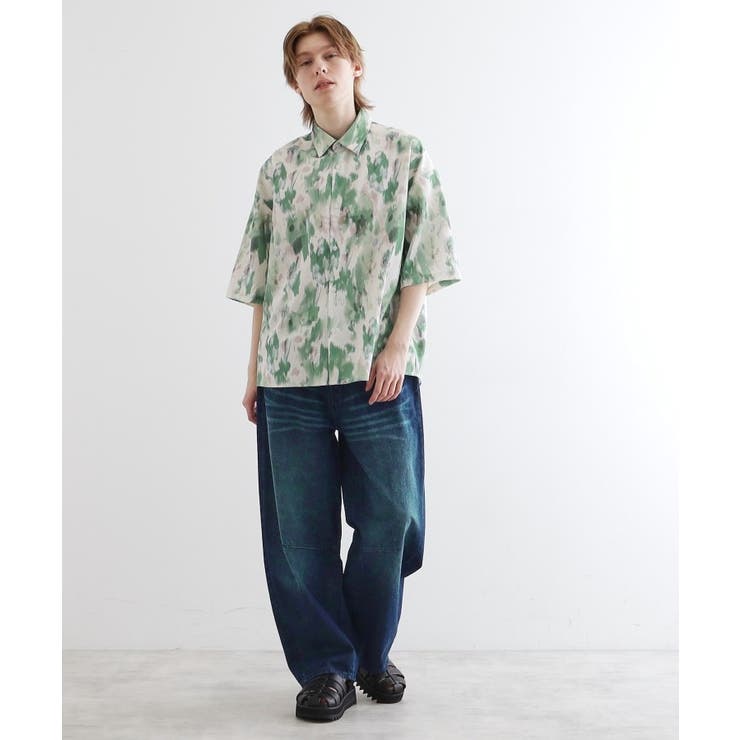 楊柳ブラープリントシャツ | tk.TAKEO KIKUCHI | 詳細画像8 