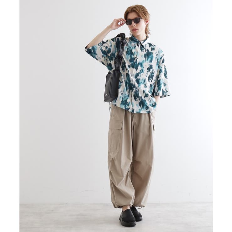 楊柳ブラープリントシャツ | tk.TAKEO KIKUCHI | 詳細画像12 