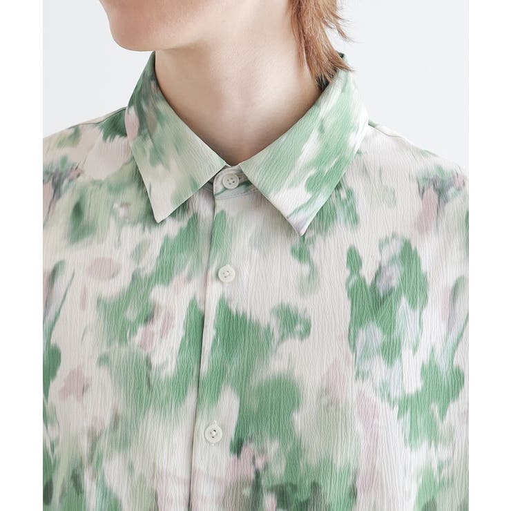 楊柳ブラープリントシャツ | tk.TAKEO KIKUCHI | 詳細画像17 