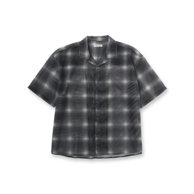 メッシュオンブレーチェックシャツ | tk.TAKEO KIKUCHI | 詳細画像1 