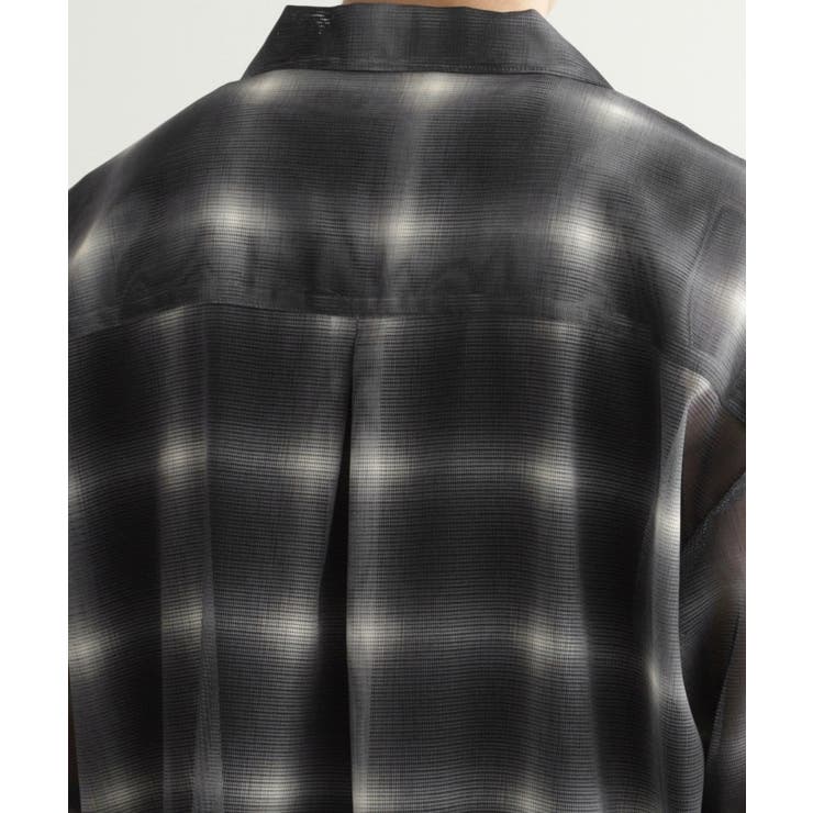 メッシュオンブレーチェックシャツ | tk.TAKEO KIKUCHI | 詳細画像24 