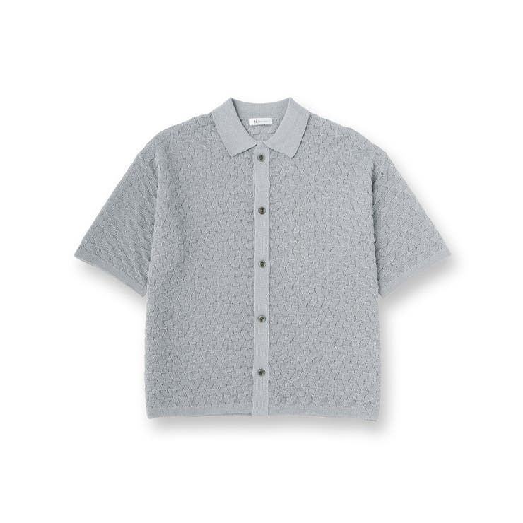 ニットポロカーディガン | tk.TAKEO KIKUCHI | 詳細画像1 