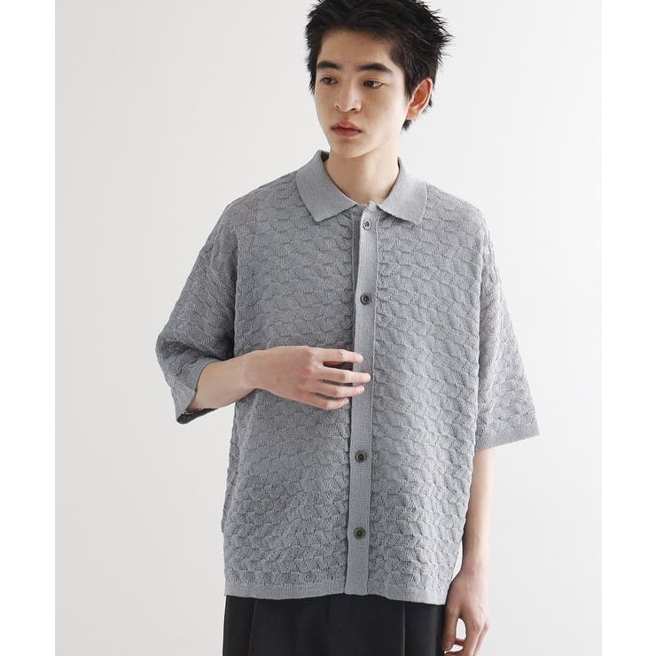 ニットポロカーディガン | tk.TAKEO KIKUCHI | 詳細画像2 