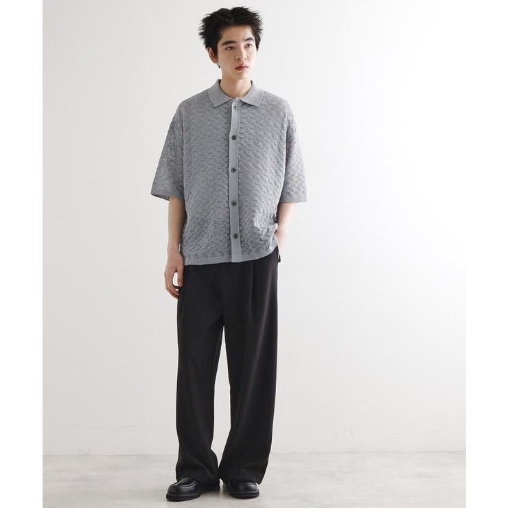 ニットポロカーディガン | tk.TAKEO KIKUCHI | 詳細画像4 