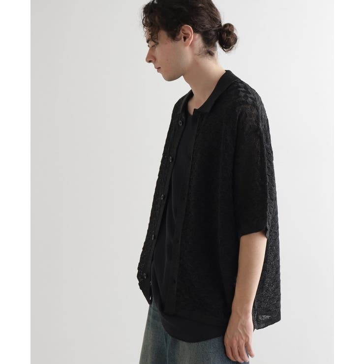 ニットポロカーディガン | tk.TAKEO KIKUCHI | 詳細画像7 