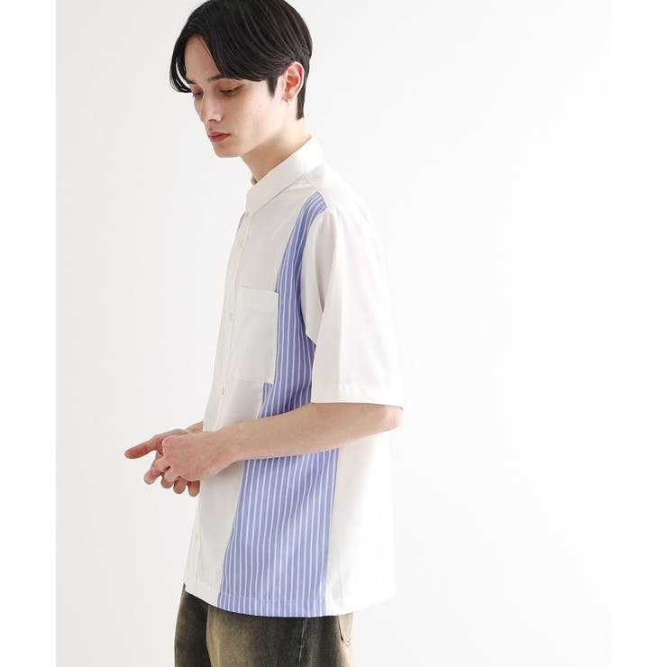 ストライプスイッチシャツ | tk.TAKEO KIKUCHI | 詳細画像2 