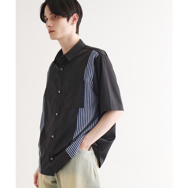 ストライプスイッチシャツ | tk.TAKEO KIKUCHI | 詳細画像11 