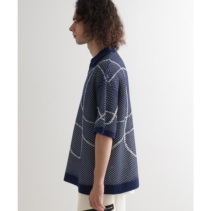 ラインアートニットポロ | tk.TAKEO KIKUCHI | 詳細画像30 