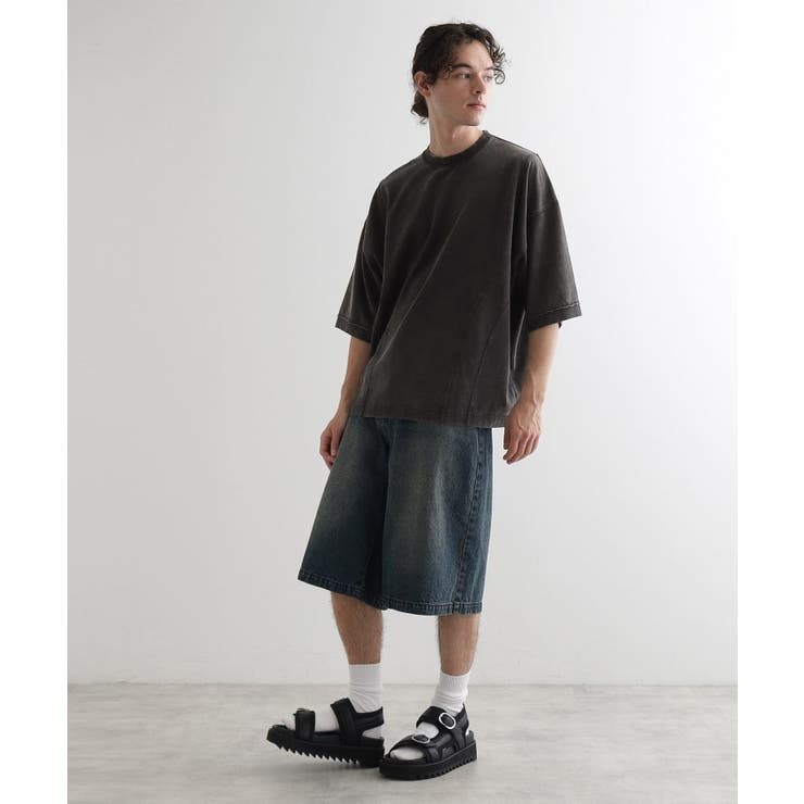 ヴィンテージクロップドTシャツ/ヴィンテージライク/半袖Tシャツ | tk.TAKEO KIKUCHI | 詳細画像8 