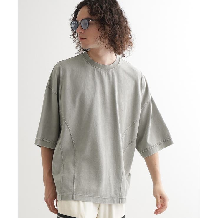 ヴィンテージクロップドTシャツ/ヴィンテージライク/半袖Tシャツ | tk.TAKEO KIKUCHI | 詳細画像12 