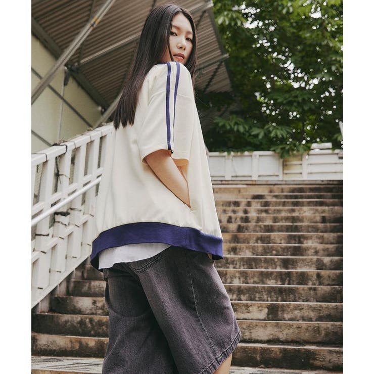 トラックジャージジャケット | tk.TAKEO KIKUCHI | 詳細画像5 