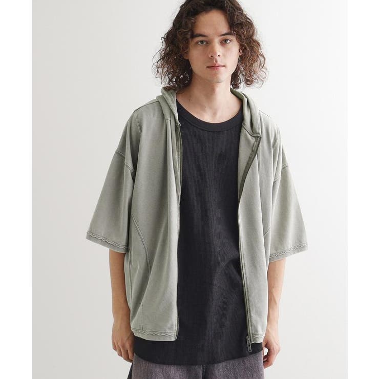 ヴィンテージライククロップドパーカ | tk.TAKEO KIKUCHI | 詳細画像15 