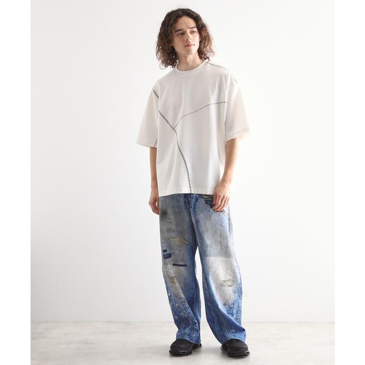 ハンドステッチスイッチカットソー | tk.TAKEO KIKUCHI | 詳細画像3 