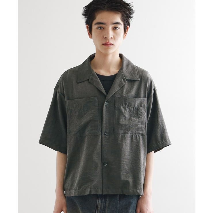 ヴィンテージライククロップドシャツ | tk.TAKEO KIKUCHI | 詳細画像15 