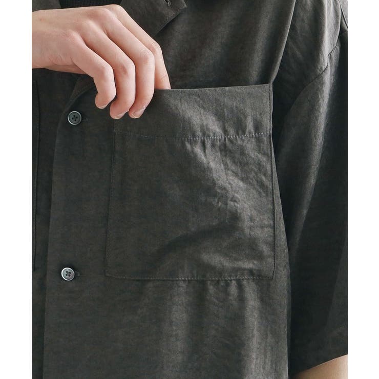 ヴィンテージライククロップドシャツ | tk.TAKEO KIKUCHI | 詳細画像21 