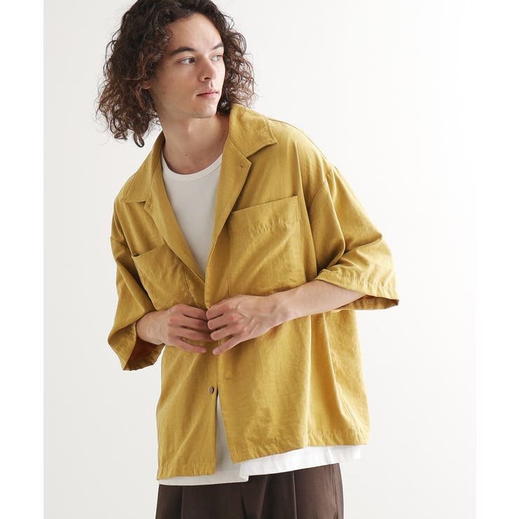 ヴィンテージライククロップドシャツ | tk.TAKEO KIKUCHI | 詳細画像11 