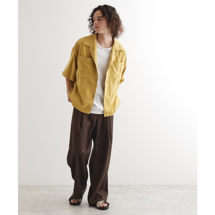 ヴィンテージライククロップドシャツ | tk.TAKEO KIKUCHI | 詳細画像12 