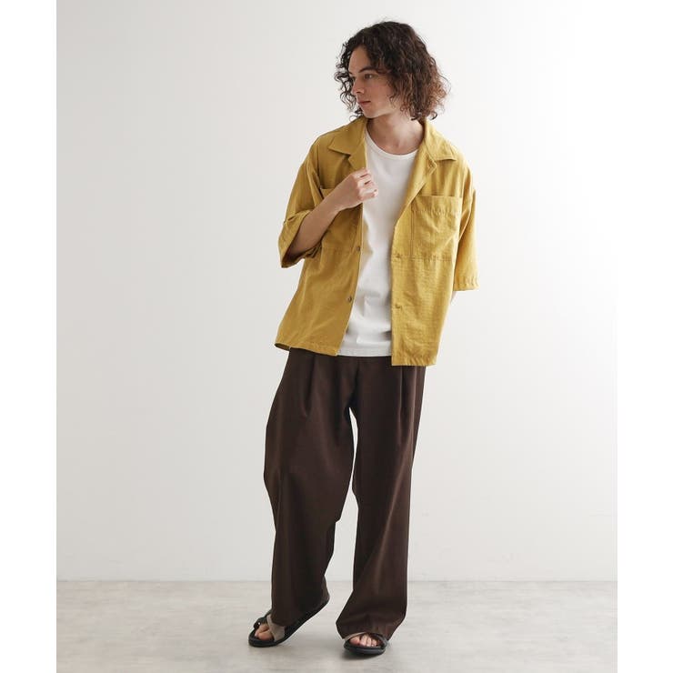 ヴィンテージライククロップドシャツ | tk.TAKEO KIKUCHI | 詳細画像13 