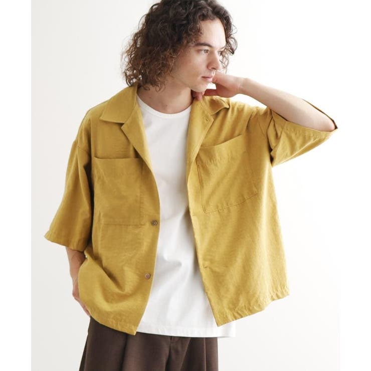 ヴィンテージライククロップドシャツ | tk.TAKEO KIKUCHI | 詳細画像10 