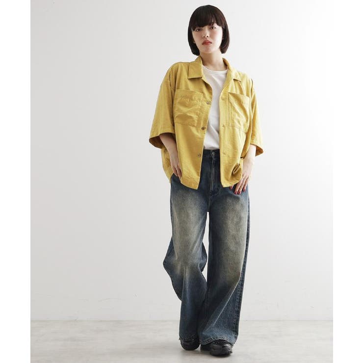 ヴィンテージライククロップドシャツ | tk.TAKEO KIKUCHI | 詳細画像26 