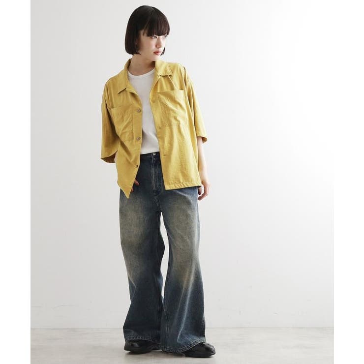 ヴィンテージライククロップドシャツ | tk.TAKEO KIKUCHI | 詳細画像27 