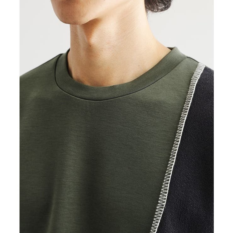 ニットドッキングカーブスイッチカットソー | tk.TAKEO KIKUCHI | 詳細画像17 