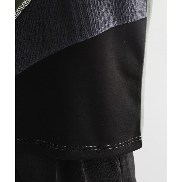 ニットドッキングカーブスイッチカットソー | tk.TAKEO KIKUCHI | 詳細画像19 