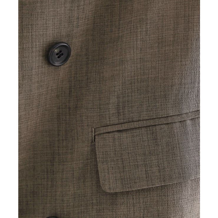 【セットアップ 2点セット】ダブルテーラード半袖ジャケット＋スラックス | tk.TAKEO KIKUCHI | 詳細画像14 