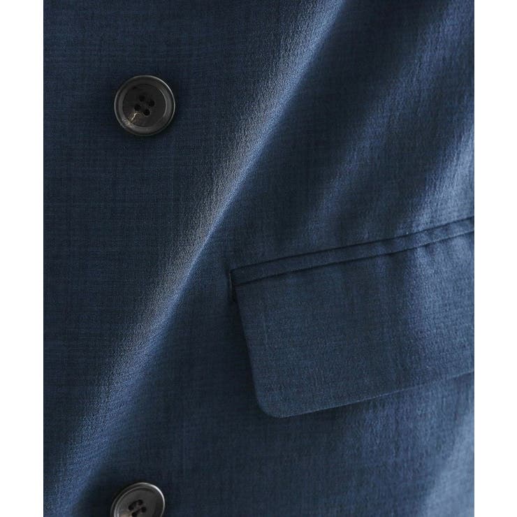 【セットアップ 2点セット】ダブルテーラード半袖ジャケット＋スラックス | tk.TAKEO KIKUCHI | 詳細画像21 