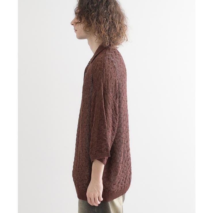 ストローヤーンポロニット | tk.TAKEO KIKUCHI | 詳細画像15 