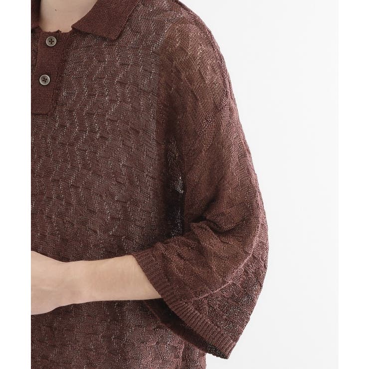 ストローヤーンポロニット | tk.TAKEO KIKUCHI | 詳細画像18 