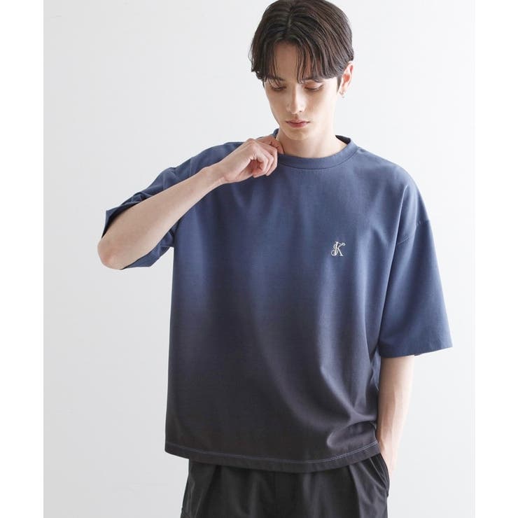 グラデーションダイ5分袖カットソー | tk.TAKEO KIKUCHI | 詳細画像10 