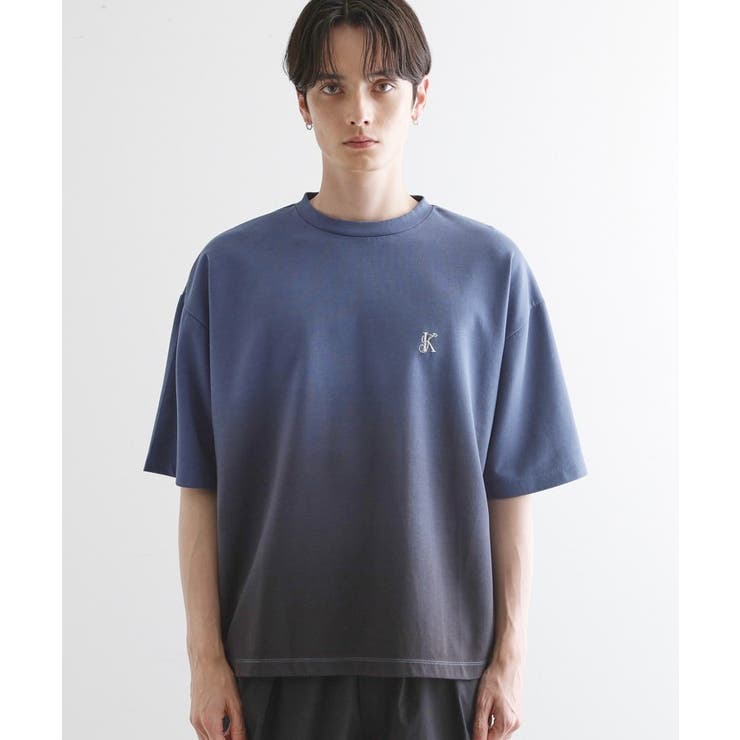 グラデーションダイ5分袖カットソー | tk.TAKEO KIKUCHI | 詳細画像14 