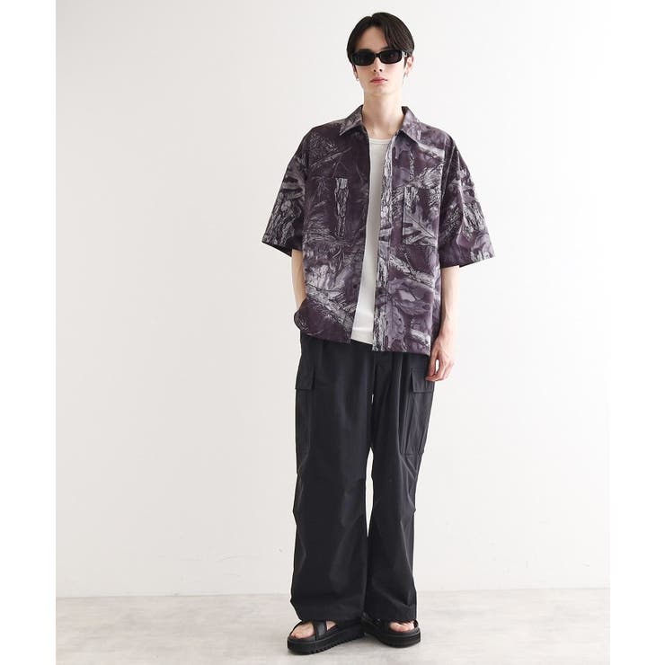 リアルツリーカモフラシャツ | tk.TAKEO KIKUCHI | 詳細画像3 