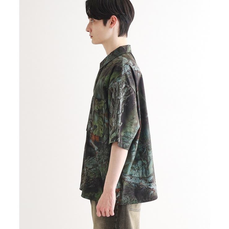 リアルツリーカモフラシャツ | tk.TAKEO KIKUCHI | 詳細画像11 