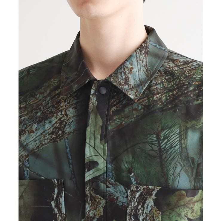 リアルツリーカモフラシャツ | tk.TAKEO KIKUCHI | 詳細画像13 
