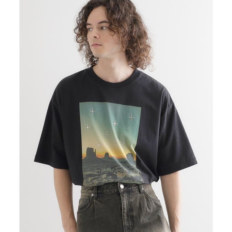 ウェスタンフォトスタッズTシャツ | tk.TAKEO KIKUCHI | 詳細画像2 