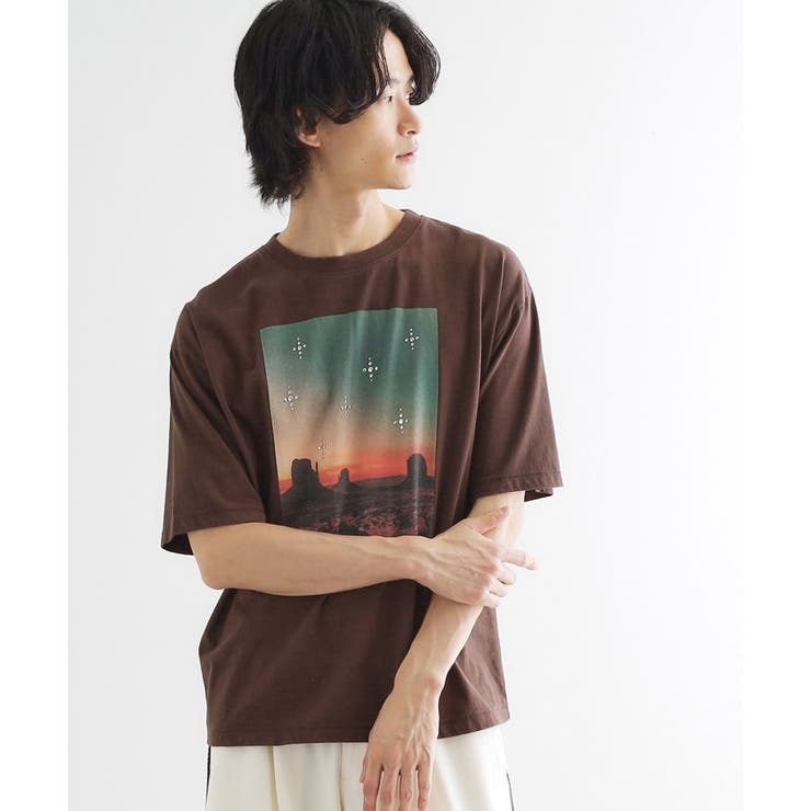 ウェスタンフォトスタッズTシャツ | tk.TAKEO KIKUCHI | 詳細画像10 