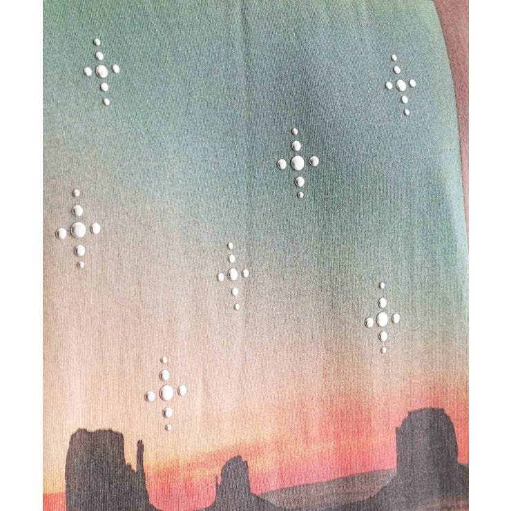 ウェスタンフォトスタッズTシャツ | tk.TAKEO KIKUCHI | 詳細画像13 