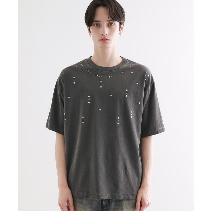 ヴィンテージライクスタッズTシャツ | tk.TAKEO KIKUCHI | 詳細画像19 