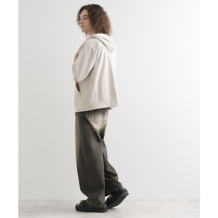 スタッズ ダブルZIPパーカ | tk.TAKEO KIKUCHI | 詳細画像4 