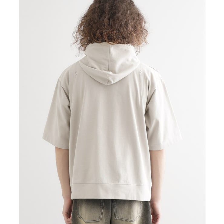 スタッズ ダブルZIPパーカ | tk.TAKEO KIKUCHI | 詳細画像12 