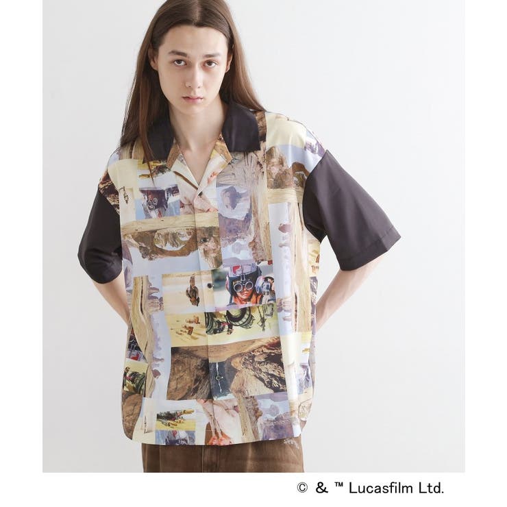 【STAR WARS】Capsule Collection 2WAY半袖シャツ | tk.TAKEO KIKUCHI | 詳細画像30 