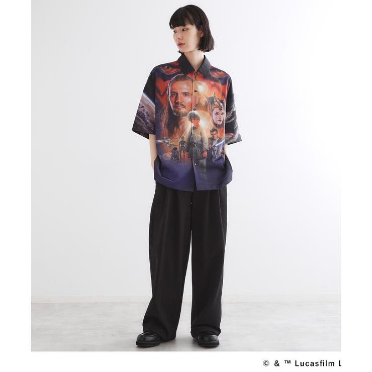 【STAR WARS】Capsule Collection 2WAY半袖シャツ | tk.TAKEO KIKUCHI | 詳細画像24 