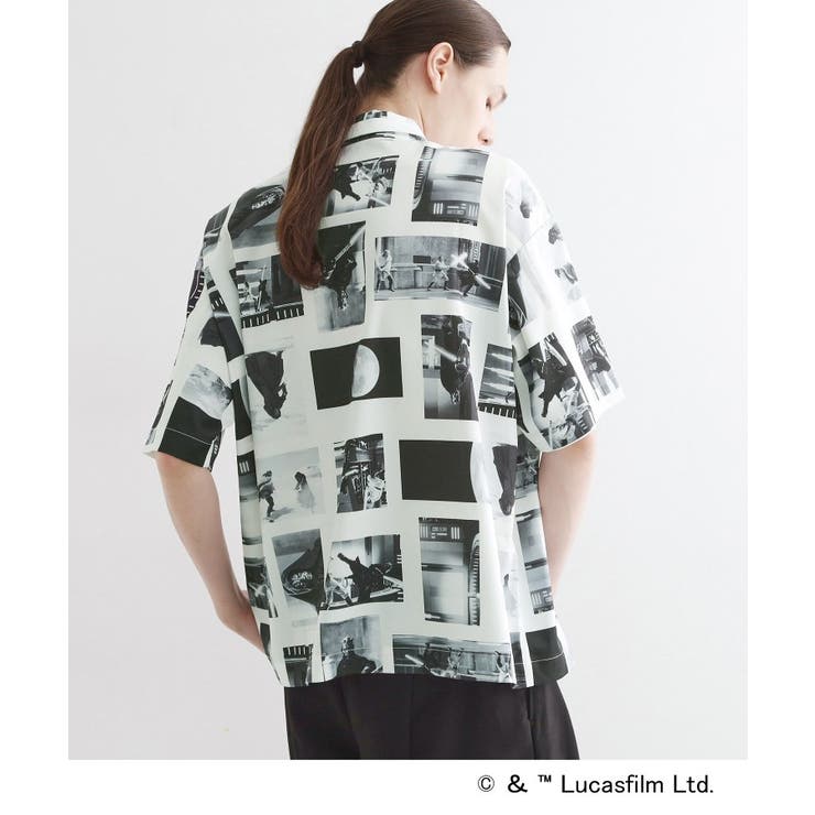 ホワイト(401) | 【STAR WARS】Capsule Collection 2WAY半袖シャツ | tk.TAKEO KIKUCHI