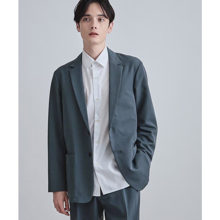 ブルー(092) | 【セットアップ対応】360度ストレッチテーラードジャケット | tk.TAKEO KIKUCHI